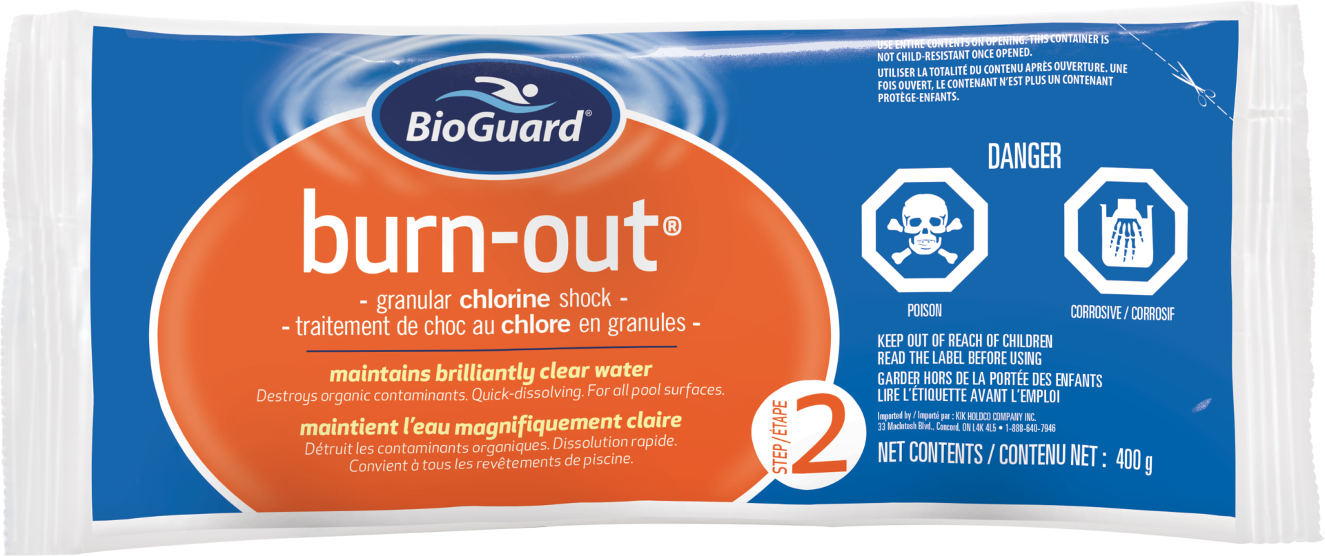 BioGuard Burn Out 400g - BURN OUT 400g bag