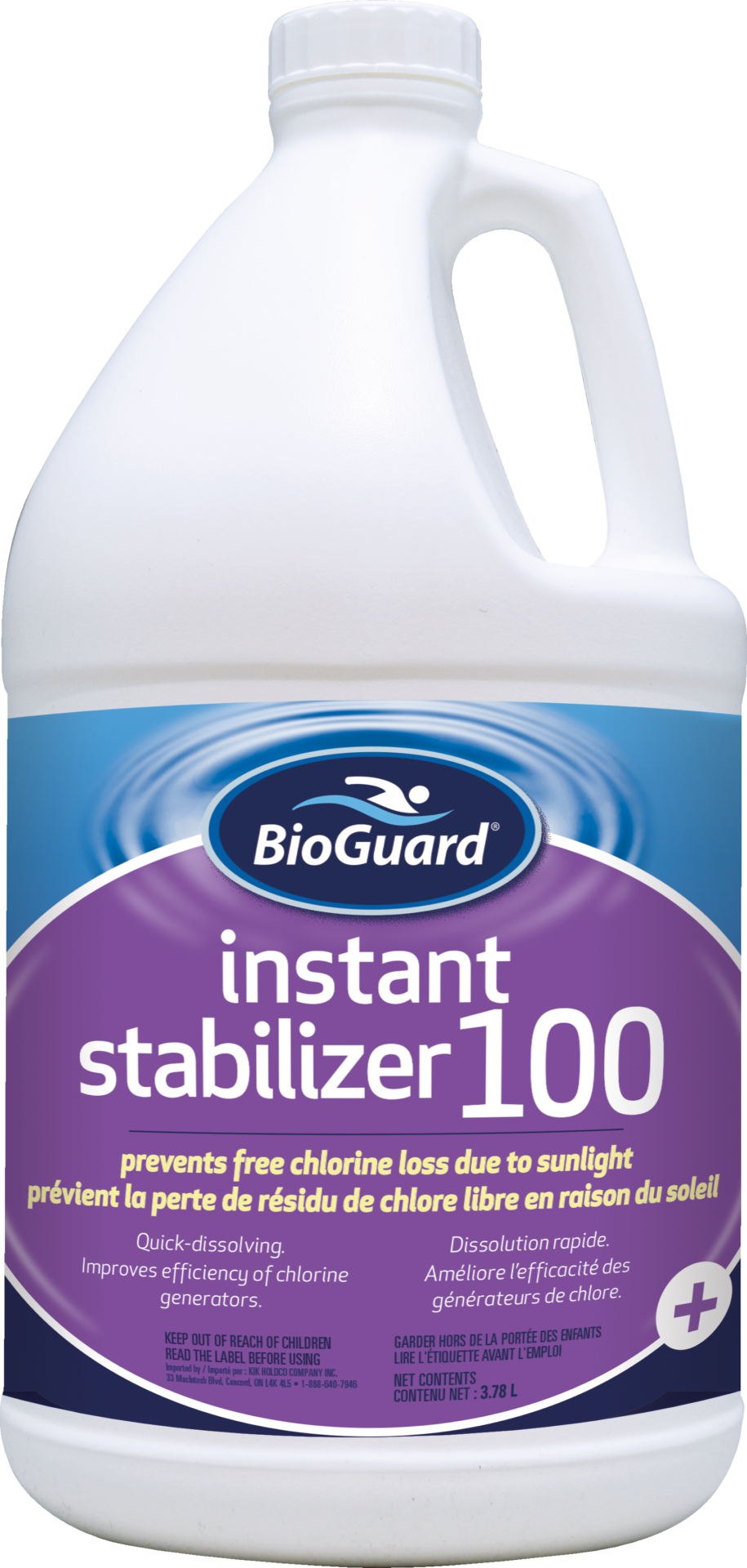BioGuard Instant Stabilizer 100 3.78L - INSTANT STABILIZER 100 - 3.78L