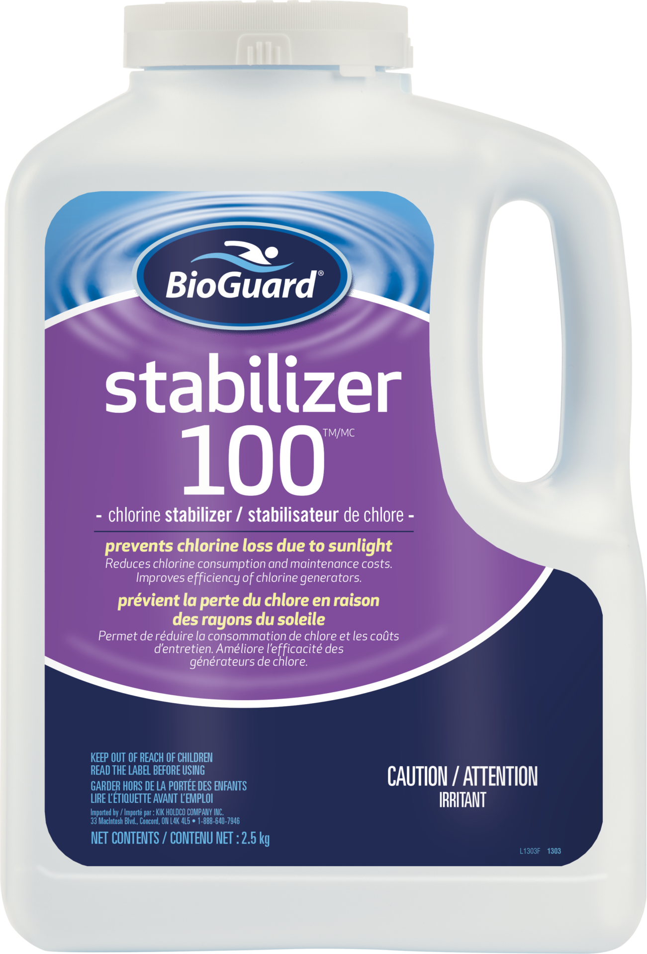 BioGuard Stabilizer 100 2.5kg - STABILIZER 100 - 2kg