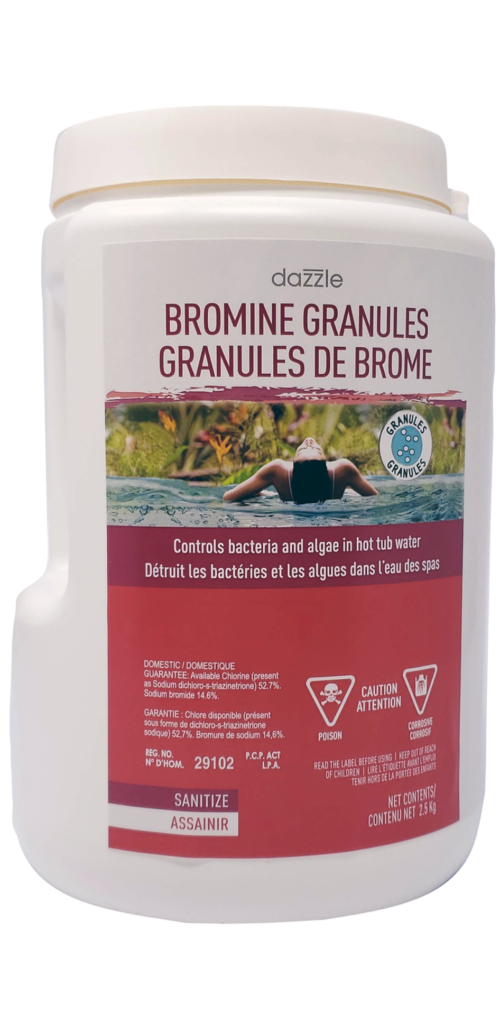 DAZ08402 Bromine Granules 2.5 kg 500x1015 - BROMINE GRANULES - 2.5kg