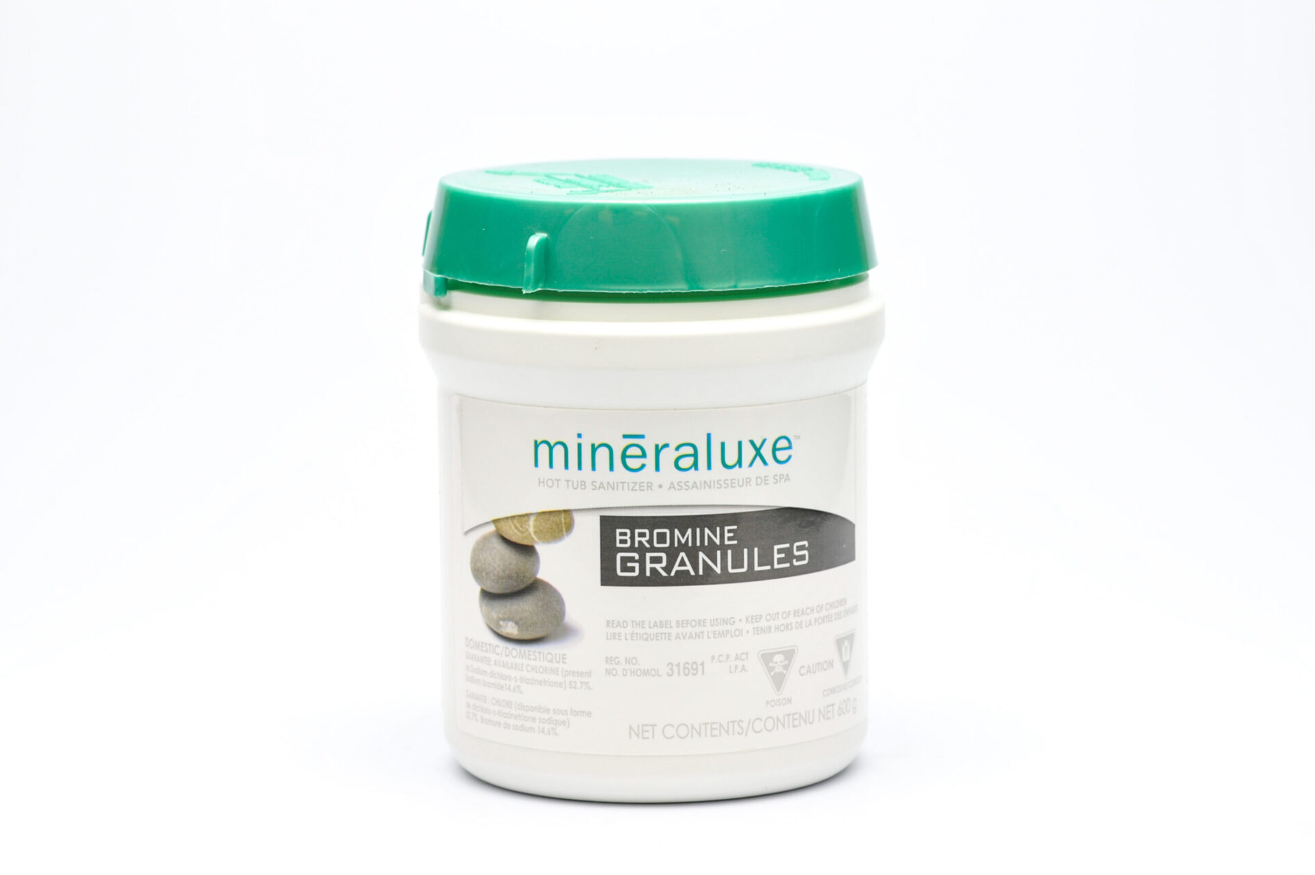 Mineraluxe Bromine Granules 600g scaled - MINERALUXE BROMINE GRANULES - 600g