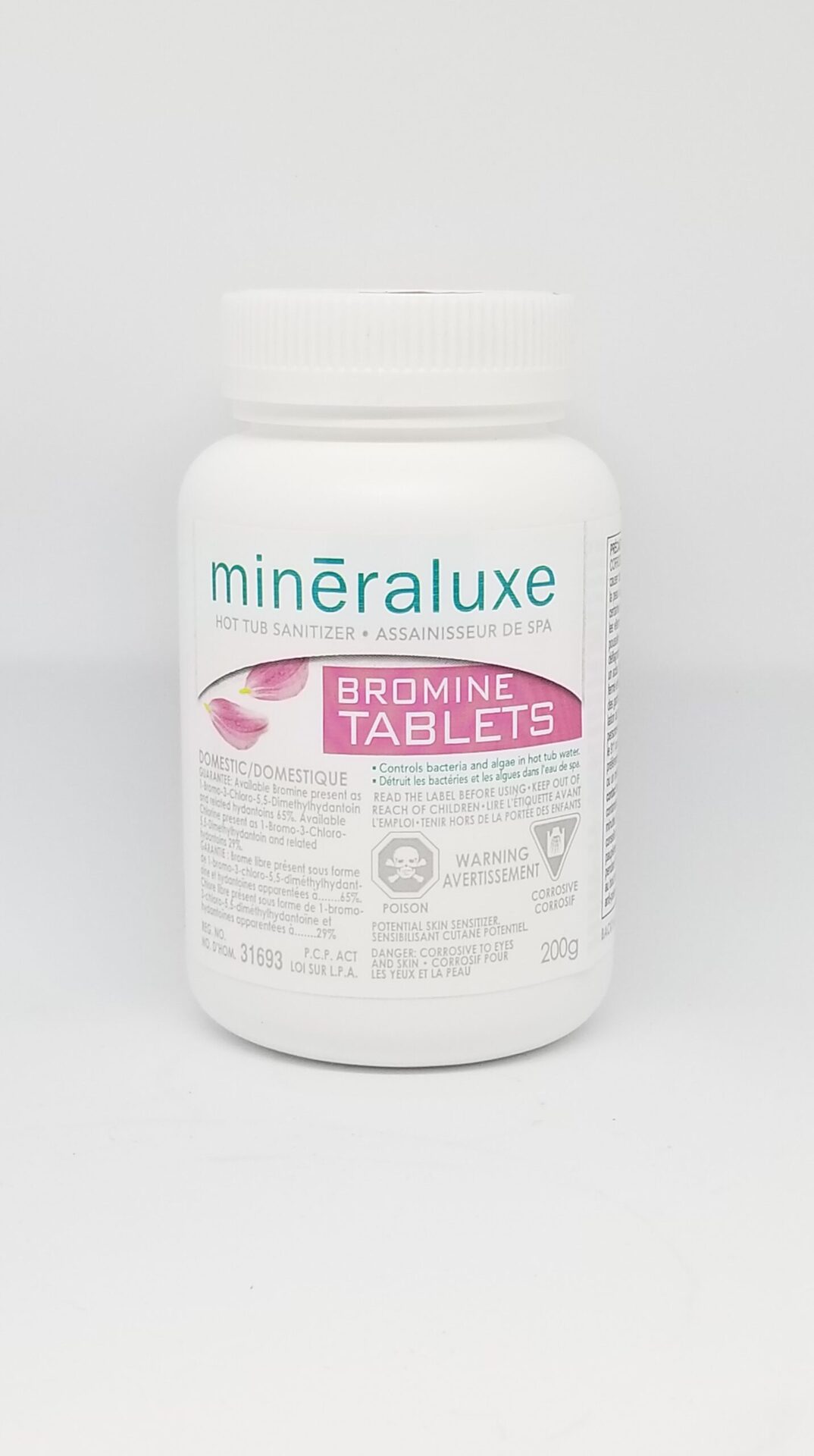 Mineraluxe Bromine Tabs 200g scaled - Mineraluxe Bromine Tabs 200g
