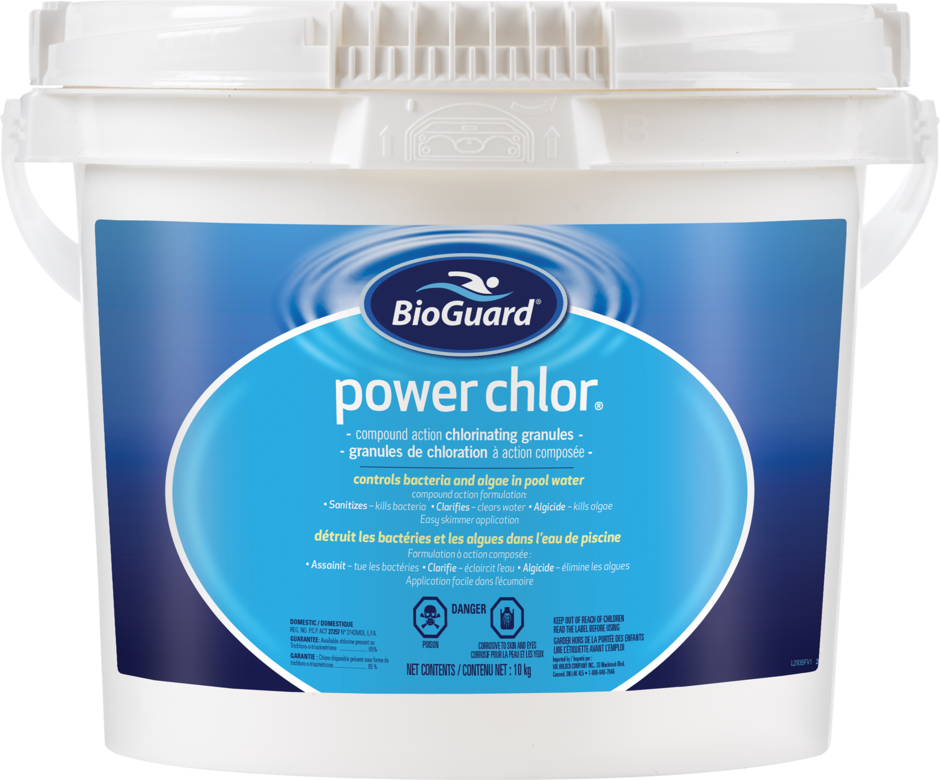 Power Chlor 10kg - POWER CHLOR - 10kg