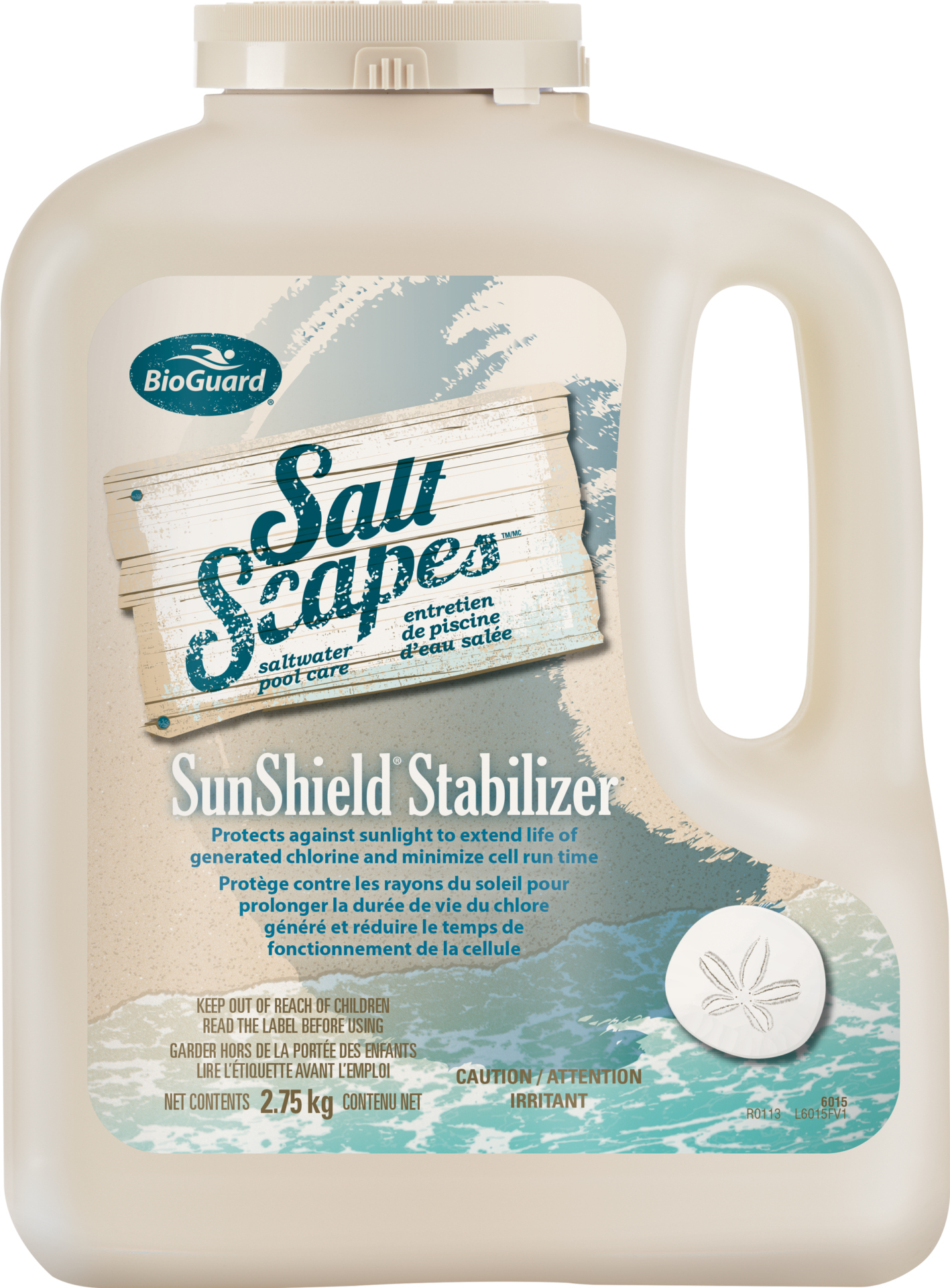 SaltScapes SunShield Stabilizer 2.75kg - SALTSCAPES SUNSHIELD STABILIZER - 2.75kg