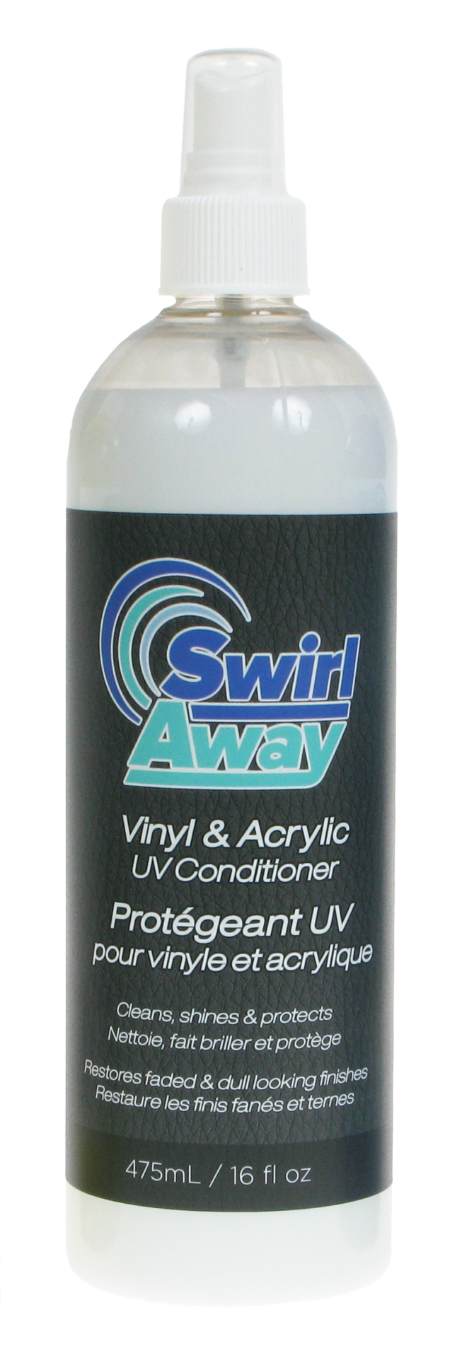 Swirl Away Vinyl Acrylic UV Conditioner 475ml - SWIRL AWAY II - VINYL-ACRYLIC POLISH-UV CONDITIONER - 475ml