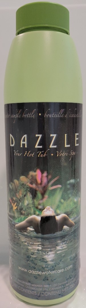 Dazzle Water Bottle - Dazzle Water Sample Bottle