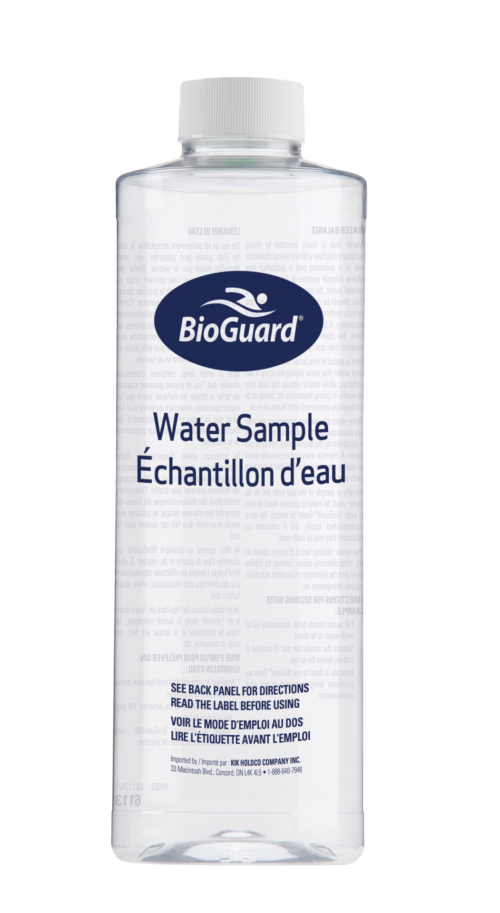 Water Sample Bottle | WaveMaker Pool Spa Showroom